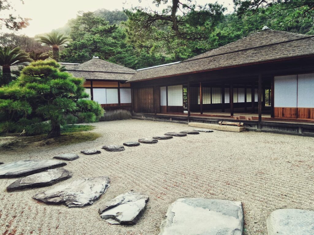 aménagement extérieur jardin japonais